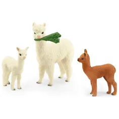 Schleich: Wild Life - Alpaka-Familien-Figurenset (42544) Bild 2