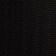 Schwarze Dekoration 3D-Wellpappe B2 50x70cm 1 Stück