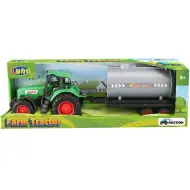 Schwungrad-Traktor mit Tankanhänger