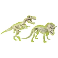 Science&Play: Archeofun Leuchtender T-rex und Triceratops Archäologie-Set - Clementoni Bild 4