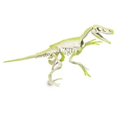 Science&Play: Archeofun Leuchtender Velociraptor Ausgrabungsset - Clementoni Bild 4