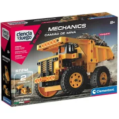Science & Play: Mehanics Bergwerkswagen-Bausatz - Clementoni