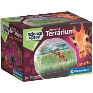 Science &amp; Play: Mini-Terrarium mit Giraffenfigur - Clementoni