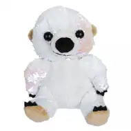 Shimmeez: Simiflitter Eisbär 20cm Plüschfigur