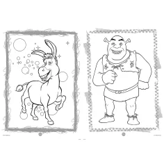 Shrek Malbuch – Trefl Bild 3