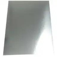 Silber Metallic Dekorpapier beidseitig 50x70cm