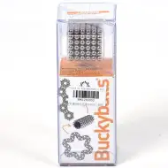 Silberfarbene magnetische Kugeln 5mm 216 Stück