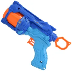 Soft Bullet: Reflex 4 manuelle Revolver-Schaumwaffe mit Zielscheibe 22cm Bild 2