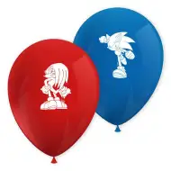 Sonic der Igel Latexballons 8er-Set