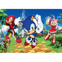 Sonic der Igel und seine Freunde 104-teiliges Maxi Supercolor Puzzle - Clementoni Bild 2