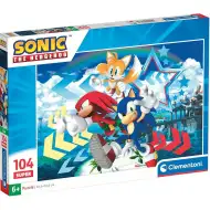 Sonic der Igel und seine Freunde 104-teiliges Puzzle - Clementoni