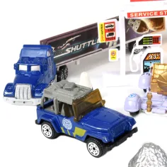 Space Team: Weltraum-Spielset mit Fahrzeugen, Satellit und Zubehör Bild 6