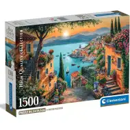 Spaziergang im Hafen HQC 1500-teiliges Compact-Puzzle - Clementoni