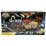 Special Combat Aktionsfiguren mit Kampffahrzeugen Spielset