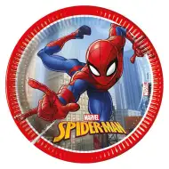 Spider-Man 8-teiliges Pappteller-Set 20 cm