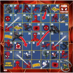 Spider-Man: Schlangen und Leitern Brettspiel Bild 2