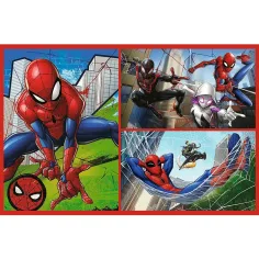 Spider-Man Spinnengeschichten 2x70 Teile Puzzle - Trefl Bild 2