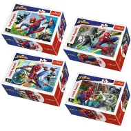 Spider-Man in Aktion 54-teiliges Mini-Puzzle 4 verschiedene - Trefl