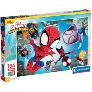 Spidey und seine erstaunlichen Freunde im Einsatz 104-teiliges Maxi Supercolor Puzzle - Clementoni