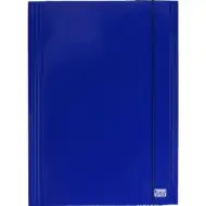 Spirit: Blaue Karton-Gummimappe A4 900g