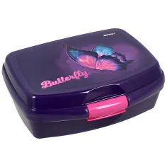 Spirit: Butterfly Brotdose mit Schmetterlingsmotiv 550ml 16,8x13,5x6,5cm
