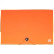 Spirit: Dokumentenmappe A4 12 Fächer neonorange