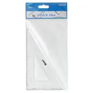 Spirit: Dreieckiger 60-Grad-18cm-Winkelmesser