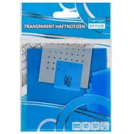 Spirit: Durchsichtige blaue selbstklebende Seitenmarkierung 75x75mm