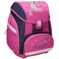 Spirit: Ergonomisches 5-teiliges Schultaschenset mit 3D-Pferdemuster und LED-Beleuchtung 34x22x41cm Bild 3