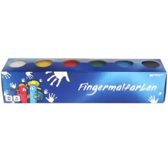 Spirit: Fingerfarben-Set 6 x 25 ml