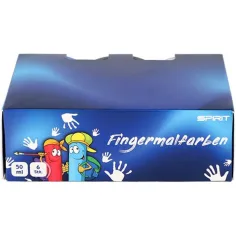 Spirit: Fingerfarben-Set 6 x 50 ml