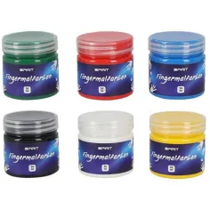 Spirit: Fingerfarben-Set 6 x 50 ml Bild 2