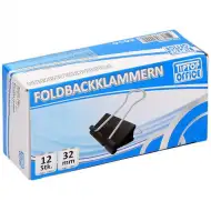 Spirit: Flügel-Metall-Büroklammer 32mm im 12er-Pack