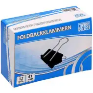 Spirit: Flügelmetall-Büroklammer 41mm, 12 Stück im Paket
