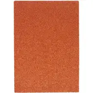 Spirit: Glitzernde Dekorationsschaumstoffplatte in Orange A/4 1 Stk.