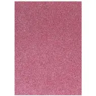 Spirit: Glitzernde Dekorationsschaumstoffplatte rosa A/4 1 Stk