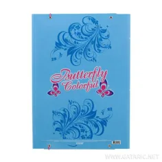 Spirit: Gummimappe mit Schmetterlingen im A4-Format Bild 2