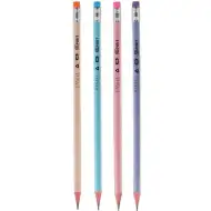 Spirit: HB Bleistift mit Radiergummi in Pastellfarbe