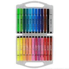 Spirit: Jumbo Trio dicker dreieckiger Filzstift 24er-Set Bild 2