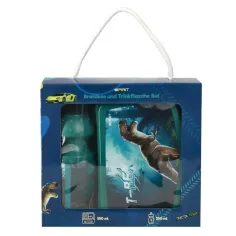 Spirit: Lunchbox- und Trinkflaschen-Set mit T-Rex-Motiv