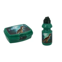 Spirit: Lunchbox- und Trinkflaschen-Set mit T-Rex-Motiv Bild 2