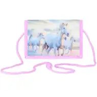Spirit: Magisches Pferd rosa Klettverschluss-Geldbörse 12,5x8,5cm
