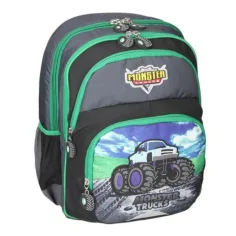 Spirit: Monster Truck ergonomischer Schulranzen-Rucksack Bild 4