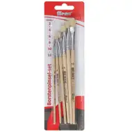 Spirit: Naturholz-Pinselset 6-teilig