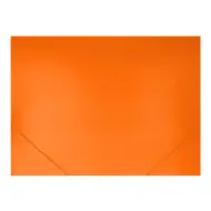 Spirit: Neon orange Gummibandmappe A3