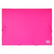 Spirit: Neonpinker Gummizug-Ordner A4