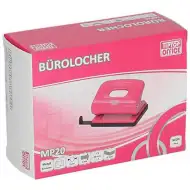 Spirit: Neonpinkfarbener Metalllocher zweilöchrig MP20