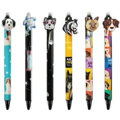 Spirit: Radierbarer Gelstift mit Tiermuster 1 Stk. Bild 2