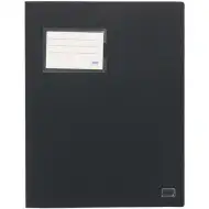 Spirit: Ringbuch mit Kartenhalter in Schwarz A4