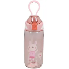 Spirit: Rosa Kinder-Trinkflasche mit Häschen, 570 ml